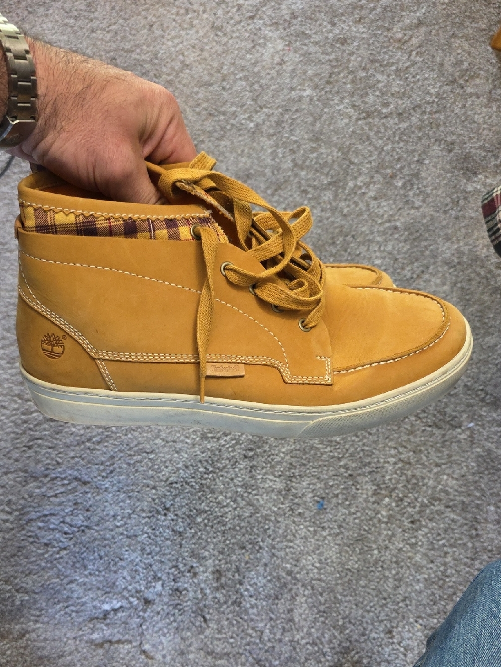 Timberland Men's Chukka Boot in Wheat Tan Leather